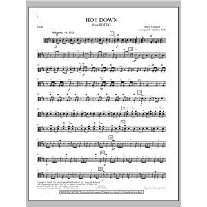 Hoe Down - Viola