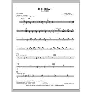 Hoe Down - Percussion 1