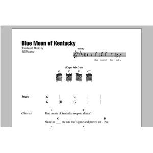 Blue Moon Of Kentucky