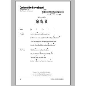 Cash On The Barrelhead