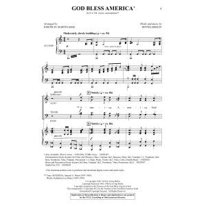 God Bless America (arr. Joseph M. Martin)