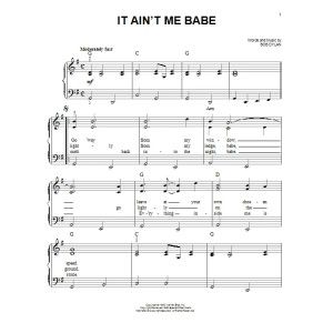 It Ain't Me Babe