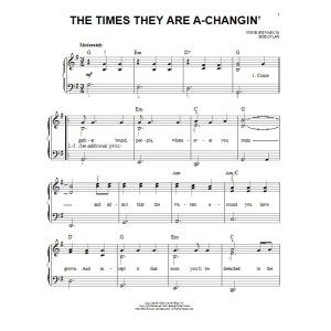 The Times They Are A-Changin'