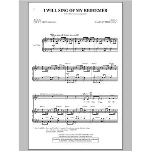 I Will Sing Of My Redeemer