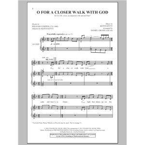 O For A Closer Walk With Thee