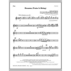 Hosanna (Praise Is Rising) - Flute