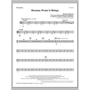 Hosanna (Praise Is Rising) - Percussion