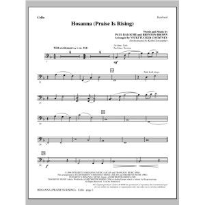Hosanna (Praise Is Rising) - Cello