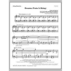 Hosanna (Praise Is Rising) - Keyboard String Reduction