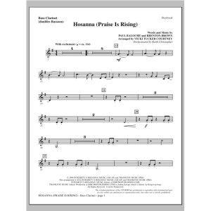 Hosanna (Praise Is Rising) - Bass Clarinet (sub. Bassoon)