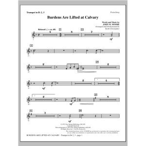 Burdens Are Lifted At Calvary - Bb Trompete 2,3