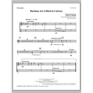 Burdens Are Lifted At Calvary - Percussion