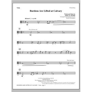 Burdens Are Lifted At Calvary - Viola