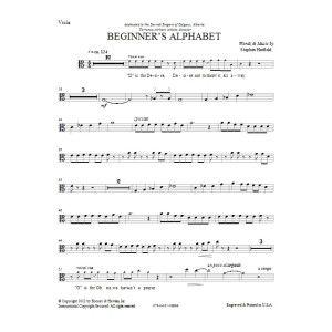 Beginner's Alphabet - Viola