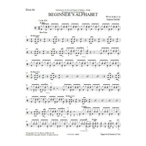 Beginner's Alphabet - Drum Set