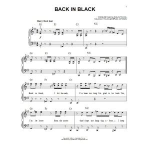 Back In Black