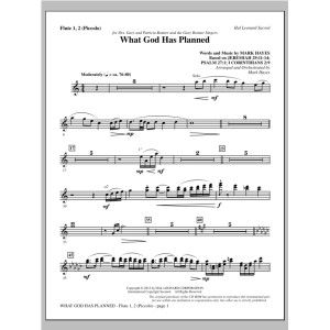 What God Has Planned - Flöte 1,2/Piccolo