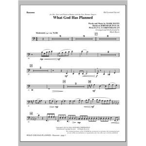 What God Has Planned - Fagott