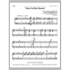 What God Has Planned - Harp