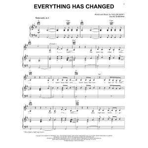 Everything Has Changed (feat. Ed Sheeran)