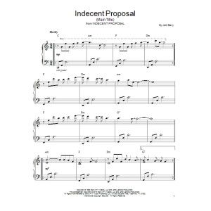Indecent Proposal (Main Theme)