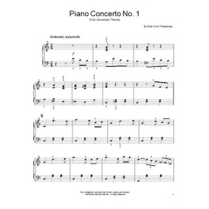 Piano Concerto No. 1 In B-Flat Minor, Op. 23, First Movement Excerpt