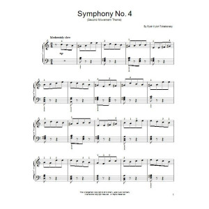 Symphony No. 4 In F Minor, Op. 36, Second Movement Excerpt