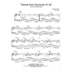Theme From Summer Of ''42 (The Summer Knows)