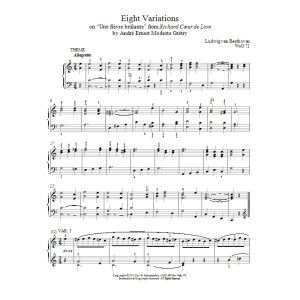Eight Variations On "Une Fievre Brulante"