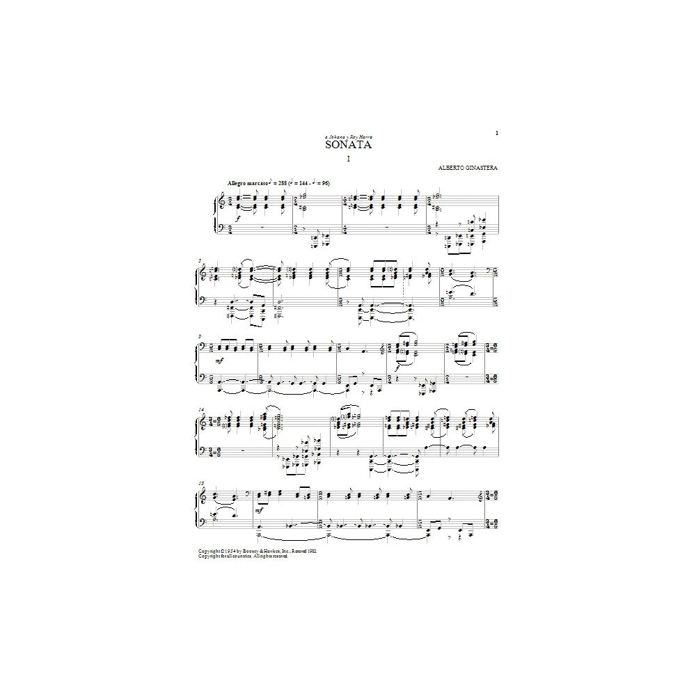 Sonata No. 1, Op. 22