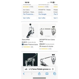 Electronic drum set