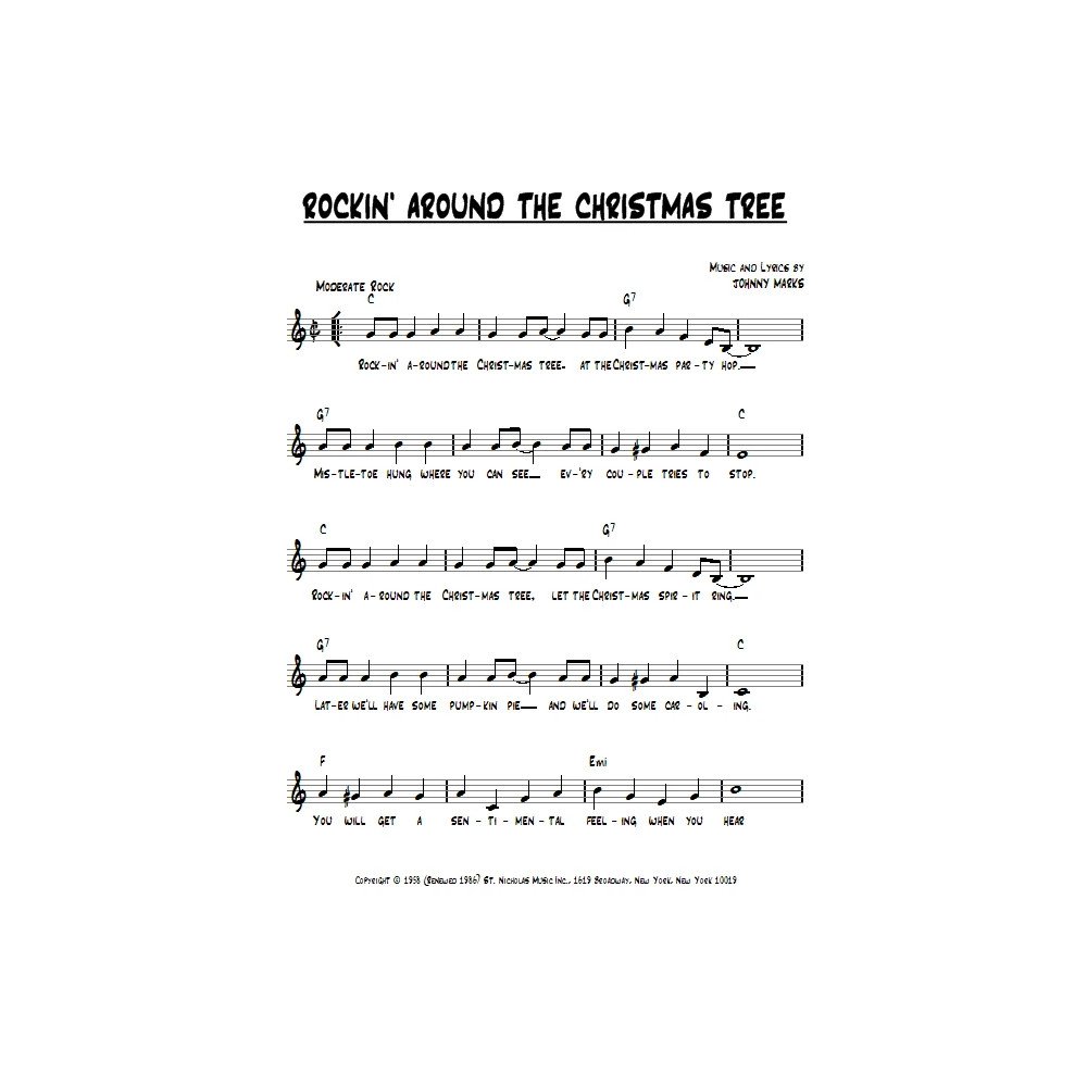 Rockin' Around The Christmas Tree