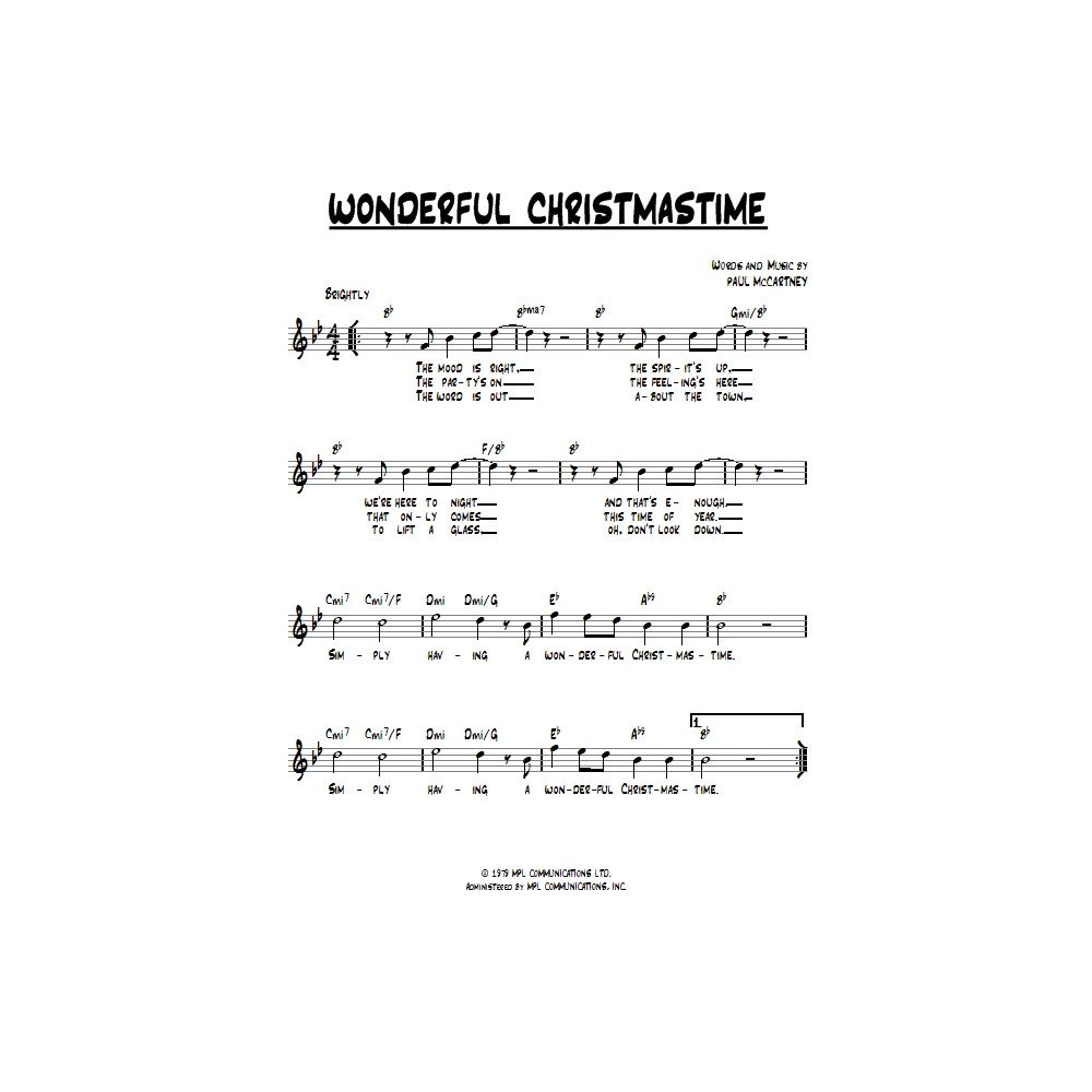 Wonderful Christmastime