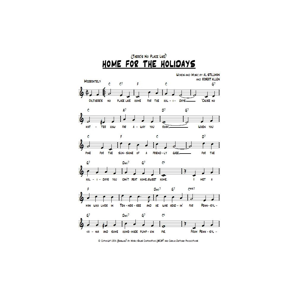 (There's No Place Like) Home For The Holidays