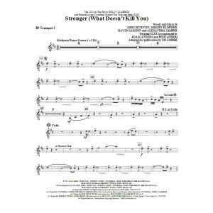 Stronger (What Doesn't Kill You) - Bb Trumpet 1