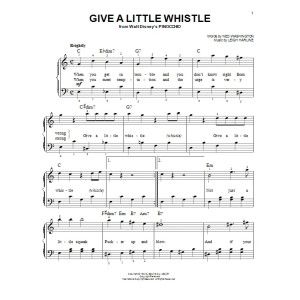 Give A Little Whistle (from Pinocchio)