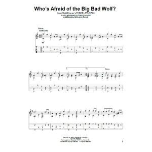 Who's Afraid Of The Big Bad Wolf? (from Three Little Pigs)