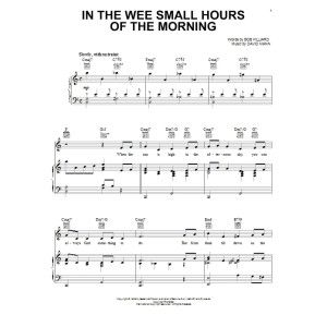 In The Wee Small Hours Of The Morning
