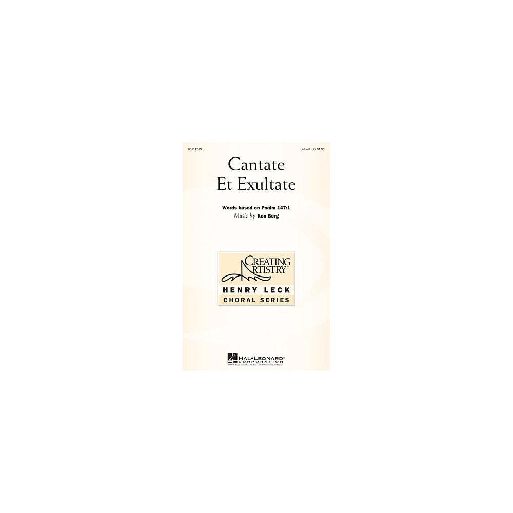 Cantate Et Exultate