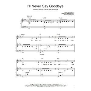 I''ll Never Say Goodbye