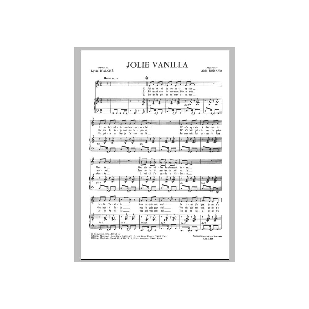 Jolies Vanilla