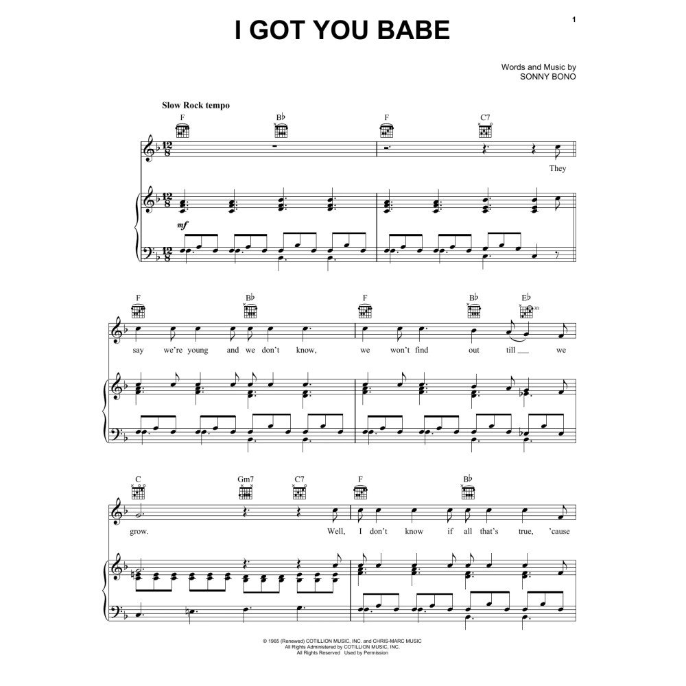 I Got You Babe