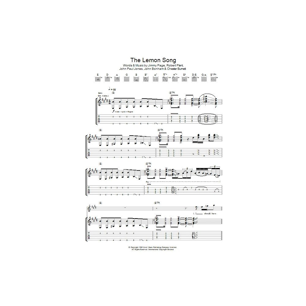 The Lemon Song