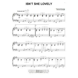 Isn't She Lovely
