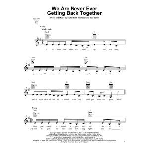We Are Never Ever Getting Back Together