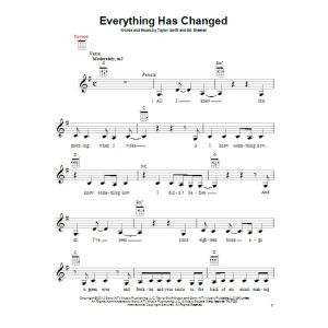 Everything Has Changed (feat. Ed Sheeran)