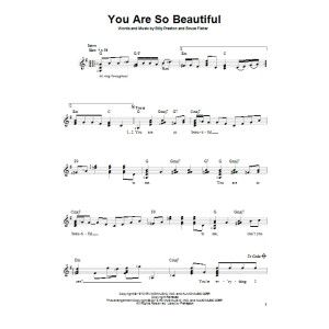 You Are So Beautiful