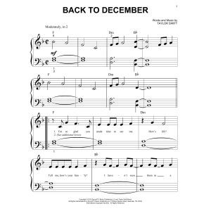 Back To December