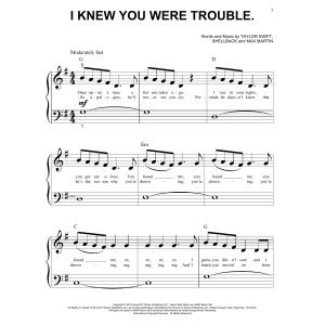 I Knew You Were Trouble