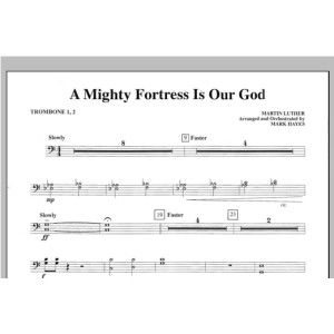 A Mighty Fortress Is Our God - Trombone 1,2